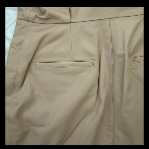 Iro Charlott Mini Dress Lamb Leather Is Size 8 Uk 38 - Picture 11 of 13